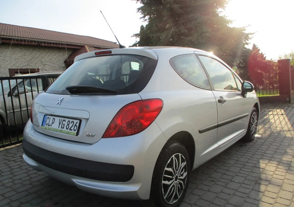 Peugeot 207 cena 8900 przebieg: 203101, rok produkcji 2007 z Sierpc małe 67